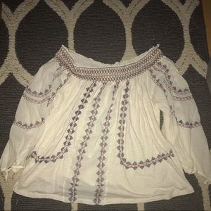 Off the shoulder top